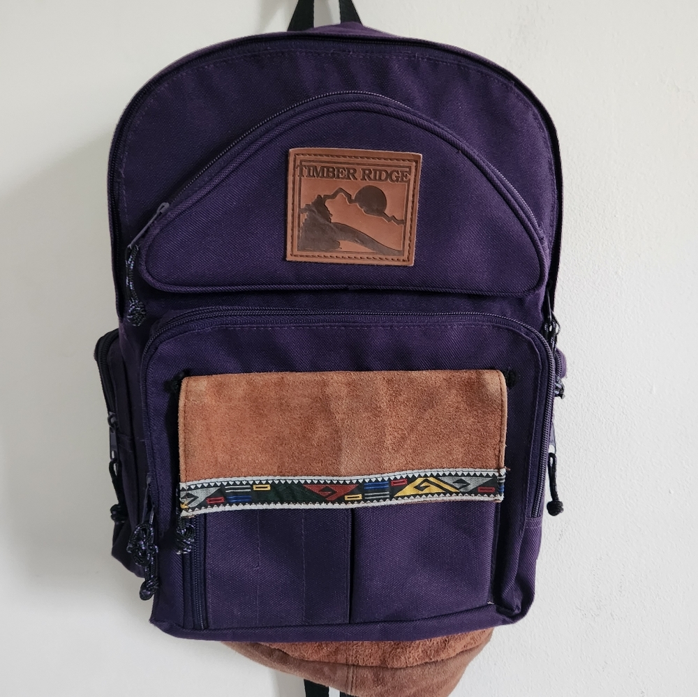 Timber Ridge Purple Backpack - image 1